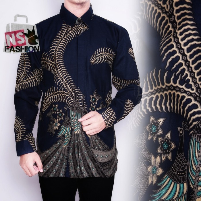 Detail Jas Batik Pria Modern Nomer 47