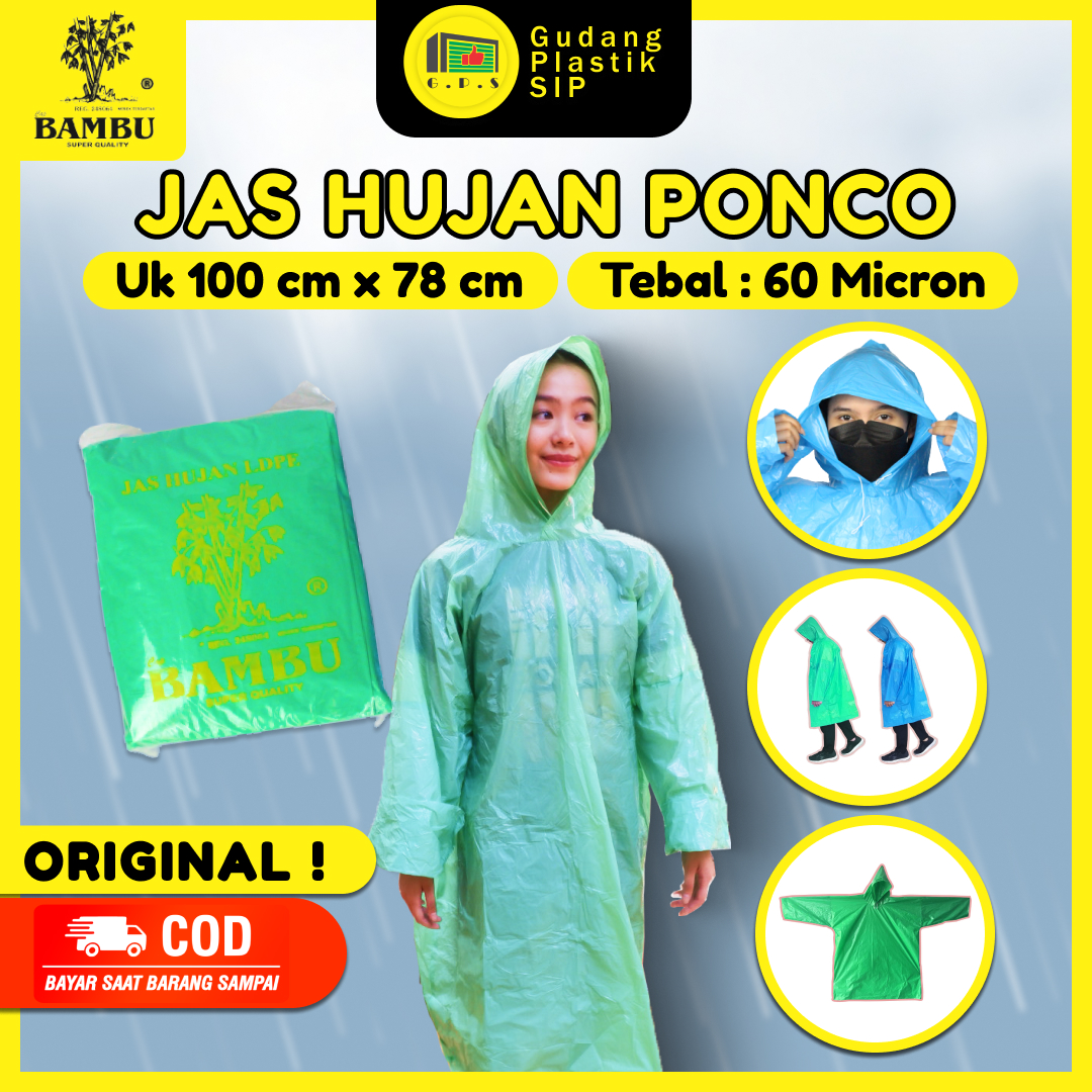 Detail Jas Hujan Bambu Nomer 44