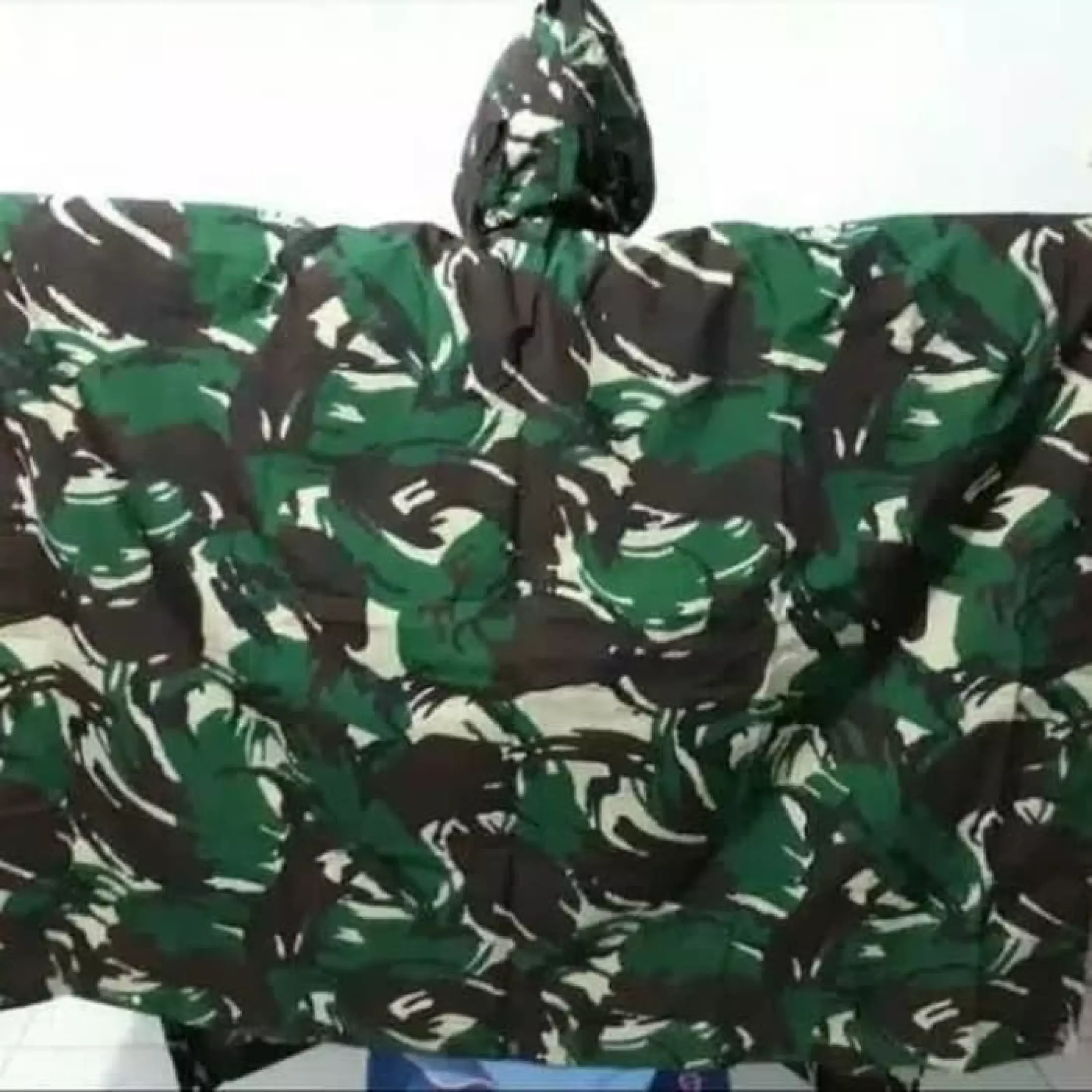 Detail Jas Hujan Loreng Nomer 28