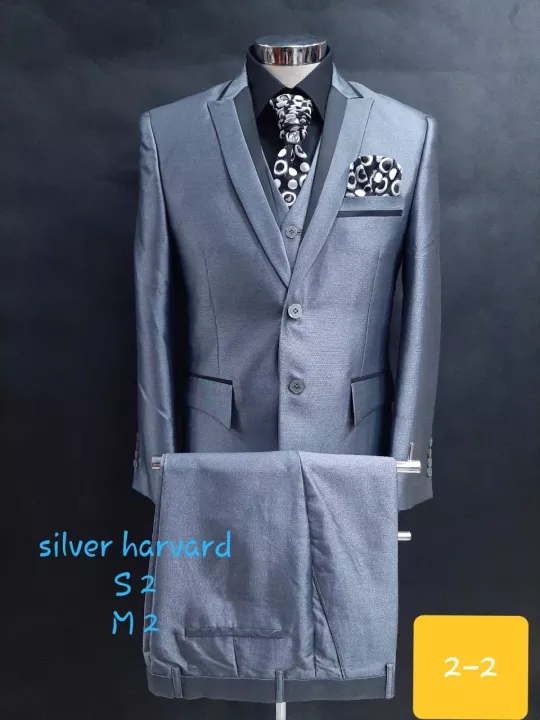 Detail Jas Pengantin Silver Nomer 2