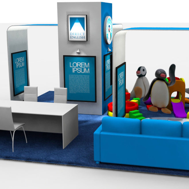 Jasa Desain 3d Booth - KibrisPDR