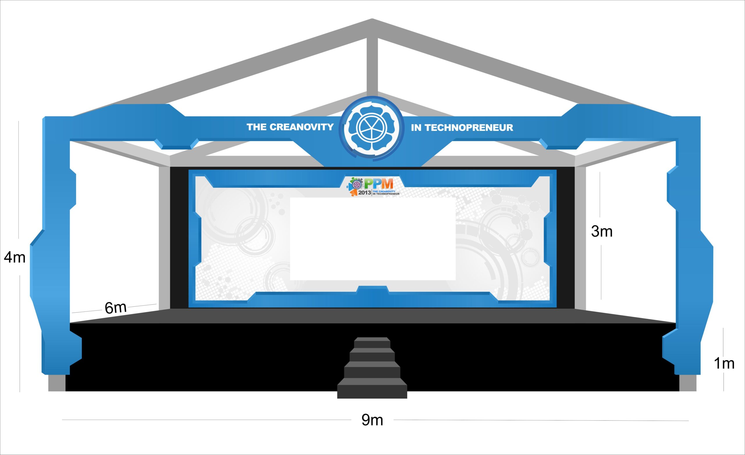 Detail Jasa Desain 3d Booth Nomer 24