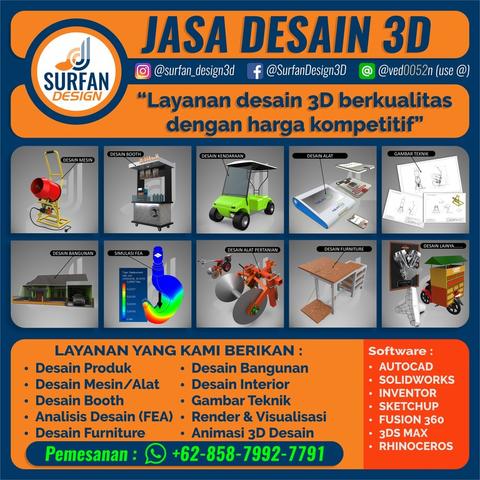 Detail Jasa Desain 3d Booth Nomer 26