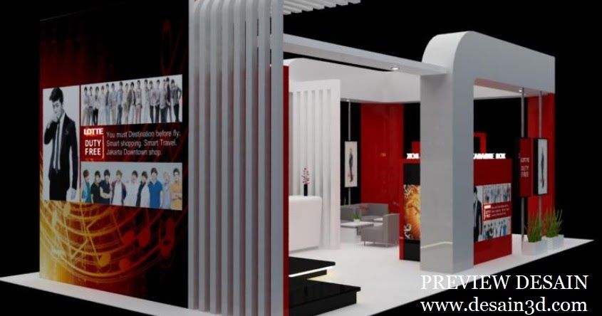 Detail Jasa Desain 3d Booth Nomer 55