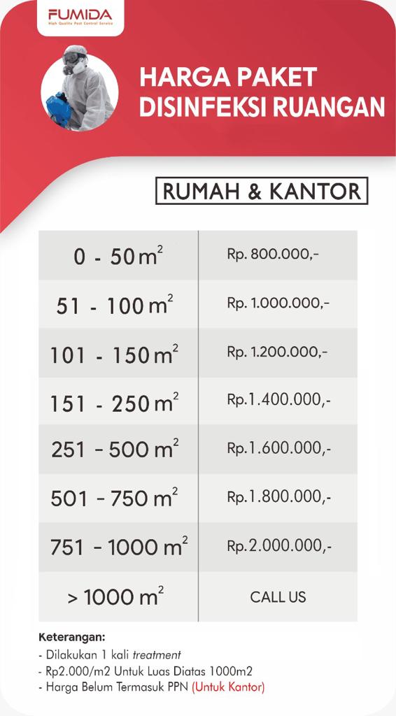 Jasa Disinfektan Rumah - KibrisPDR