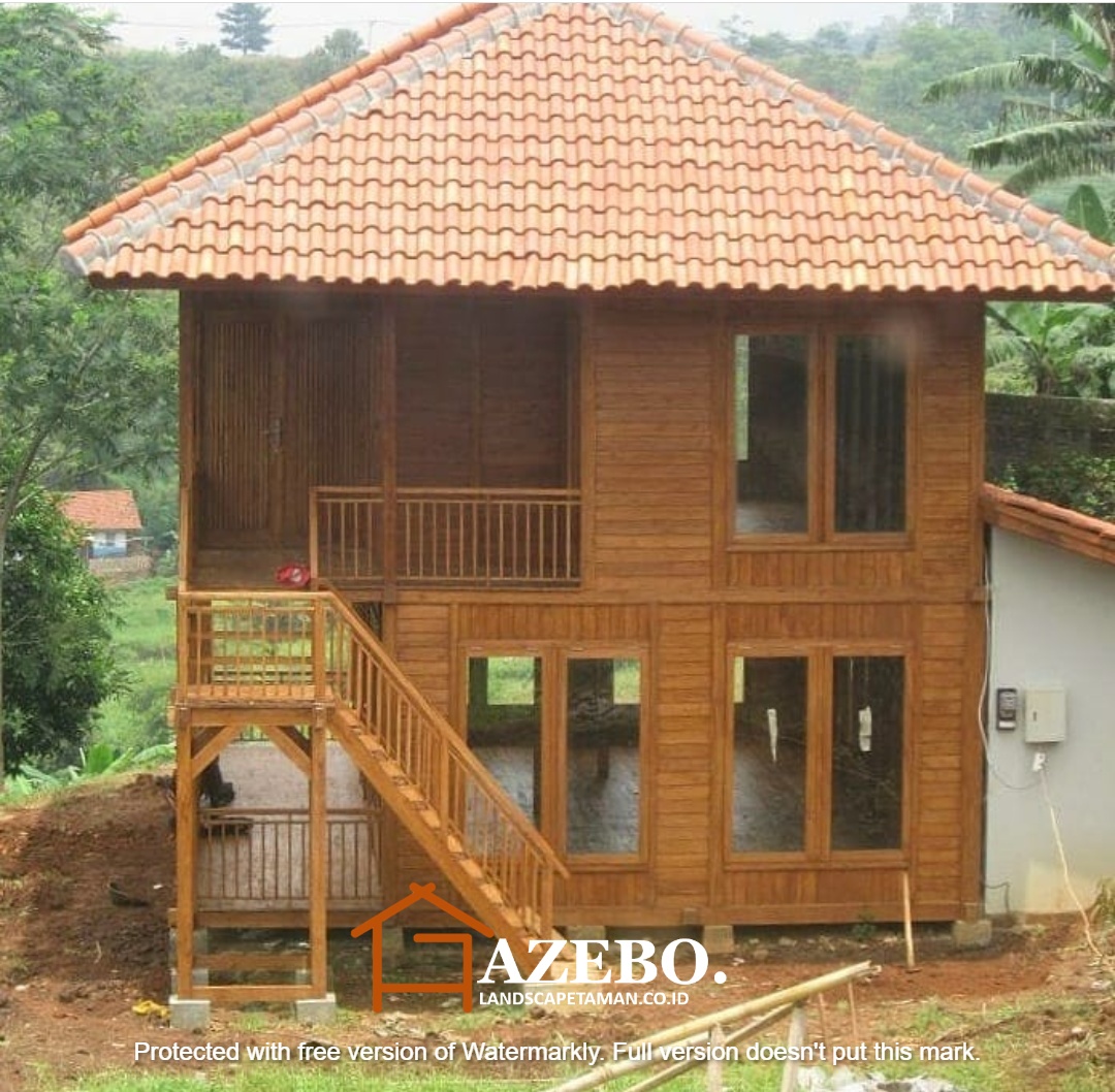 Detail Jasa Rumah Kayu Nomer 15