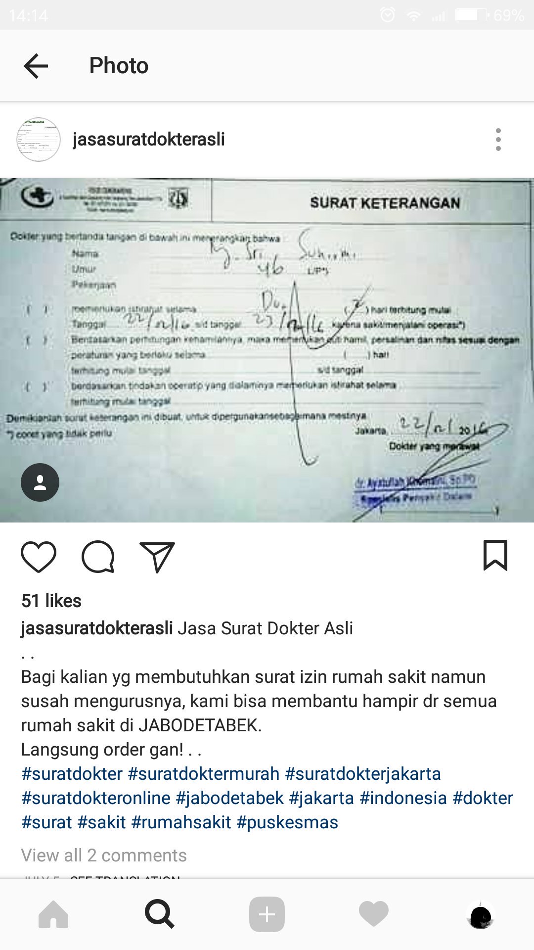 Detail Jasa Surat Dokter Nomer 15