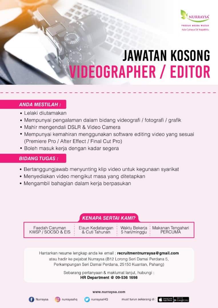 Detail Jawatan Kosong Editor Gambar Nomer 12