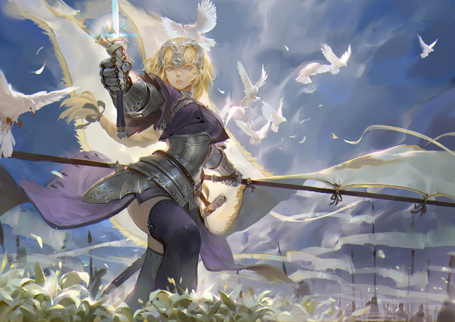 Detail Jeanne D Arc Fate Wallpaper Nomer 47