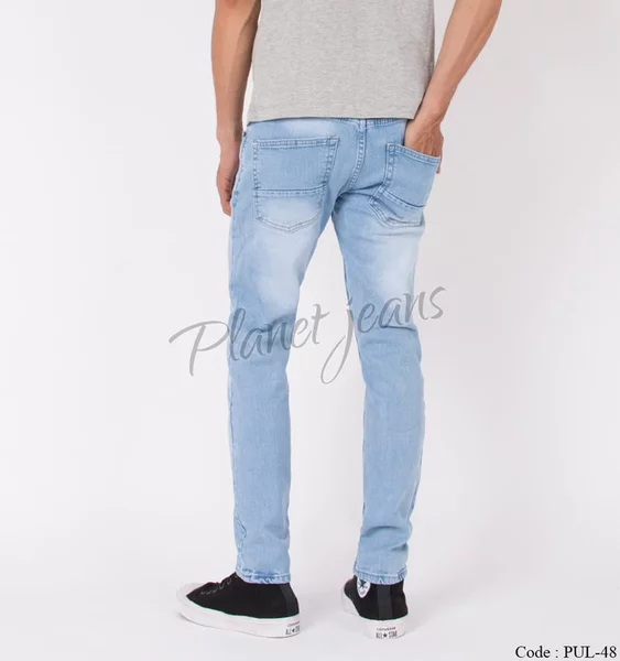 Detail Jeans Biru Langit Nomer 9