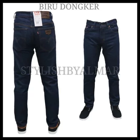 Detail Jeans Dongker Nomer 31