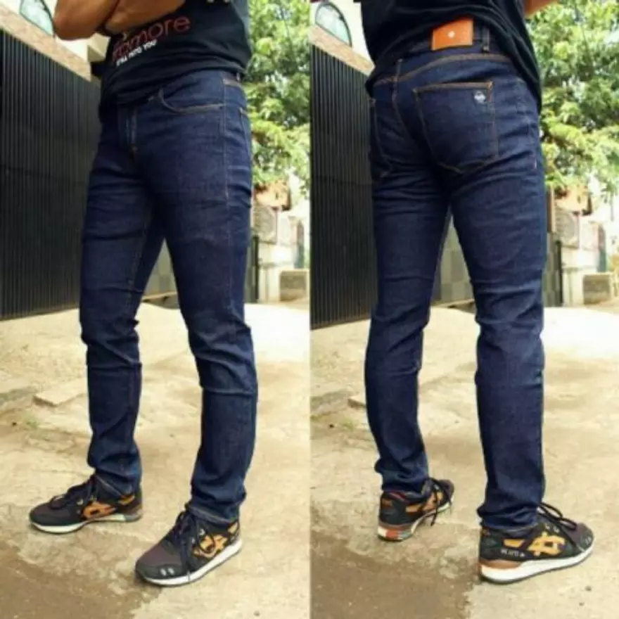 Detail Jeans Dongker Nomer 48
