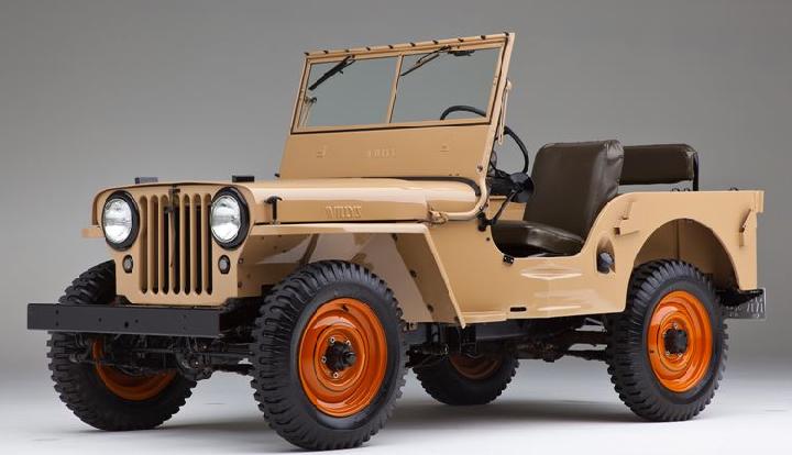 Detail Jeep Bekas Militer Nomer 42