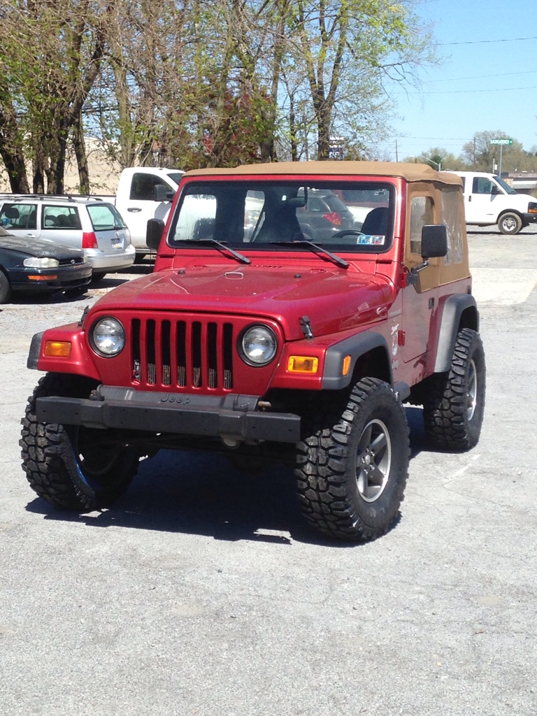 Detail Jeep Chili Pepper Red Paint Nomer 4