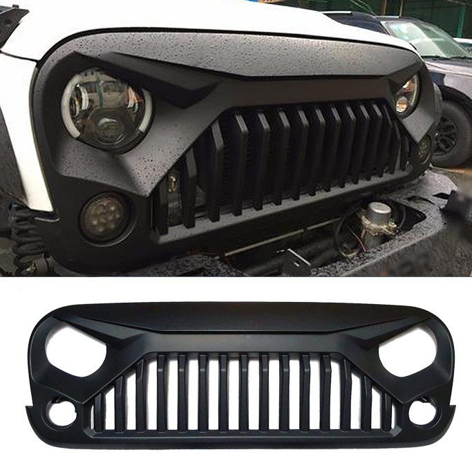 Detail Jeep Darth Vader Grill Nomer 3