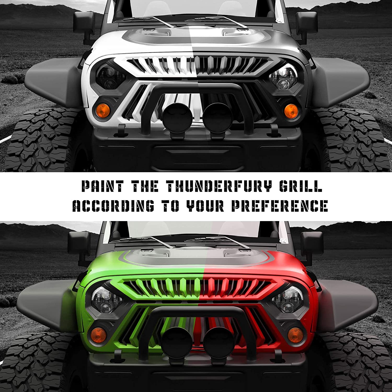 Detail Jeep Darth Vader Grill Nomer 26