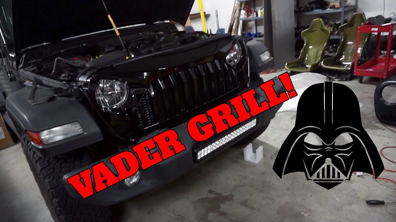 Detail Jeep Darth Vader Grill Nomer 4