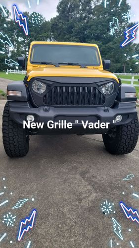 Detail Jeep Darth Vader Grill Nomer 53