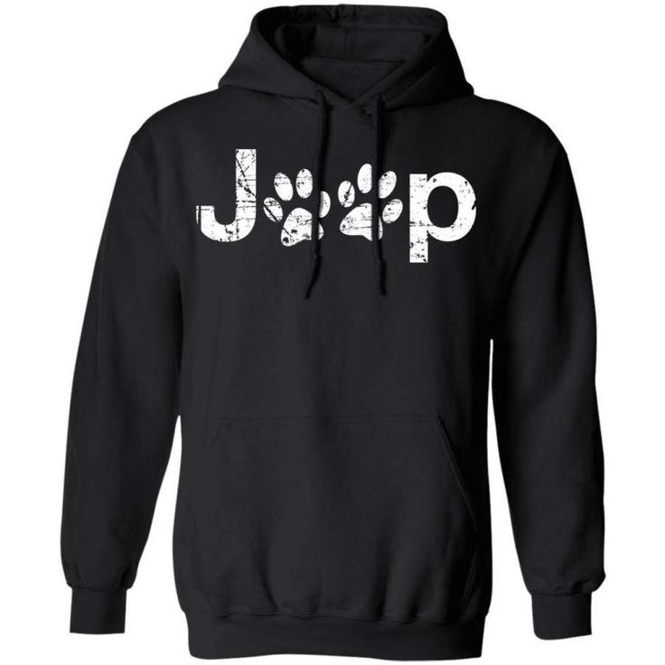 Detail Jeep Paw Print Hoodie Nomer 11