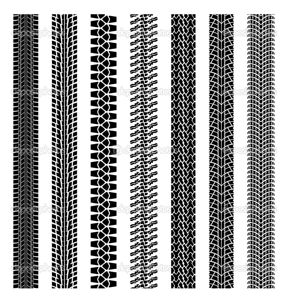 Detail Jejak Ban Vector Nomer 44
