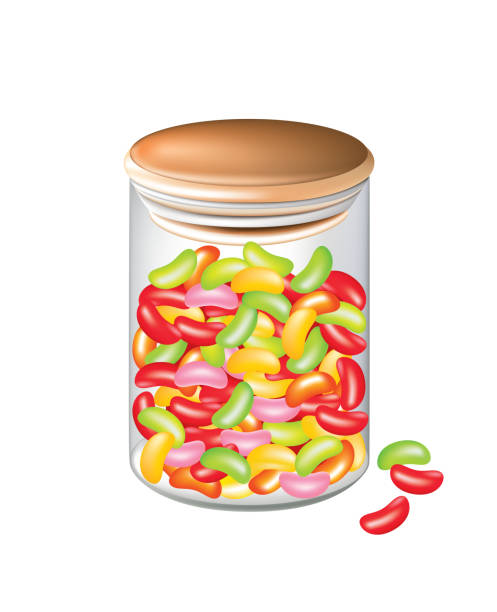 Detail Jelly Bean Jar Clip Art Nomer 28