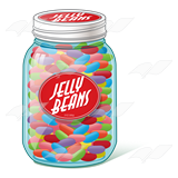 Detail Jelly Bean Jar Clipart Nomer 14