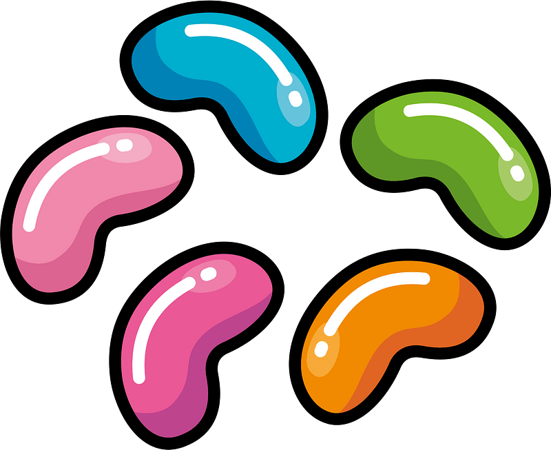 Detail Jelly Beans Clipart Nomer 31