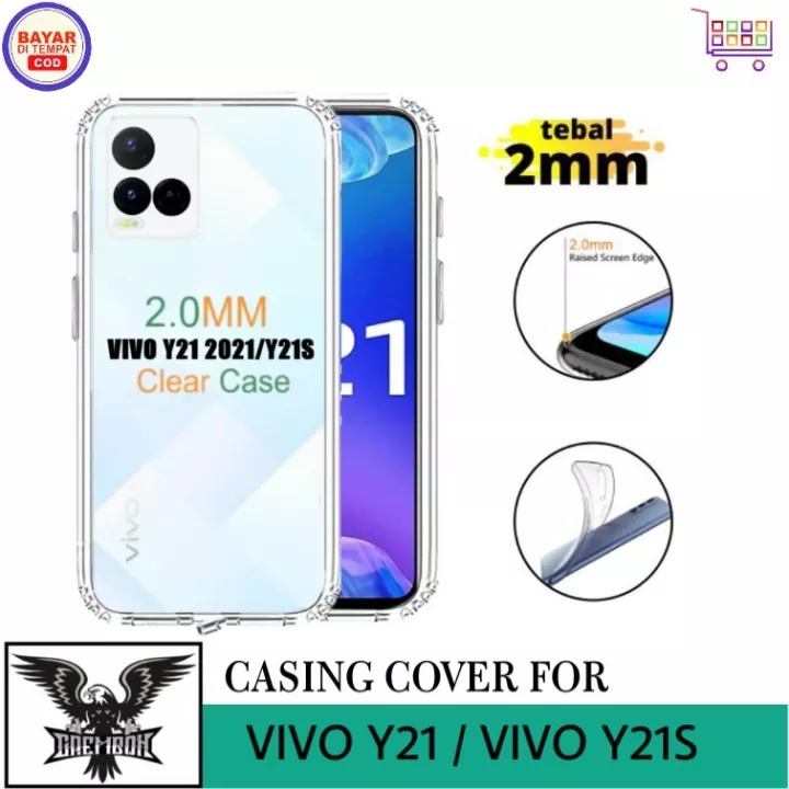 Detail Jelly Case Vivo Y21 Nomer 55