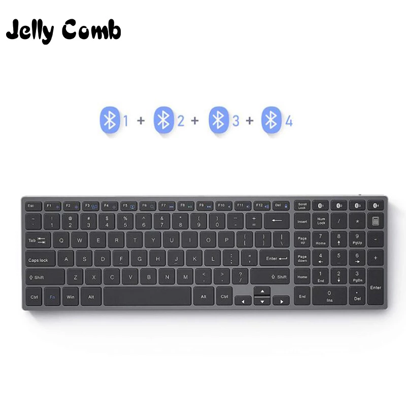 Detail Jelly Comb Keyboard Bluetooth Nomer 3