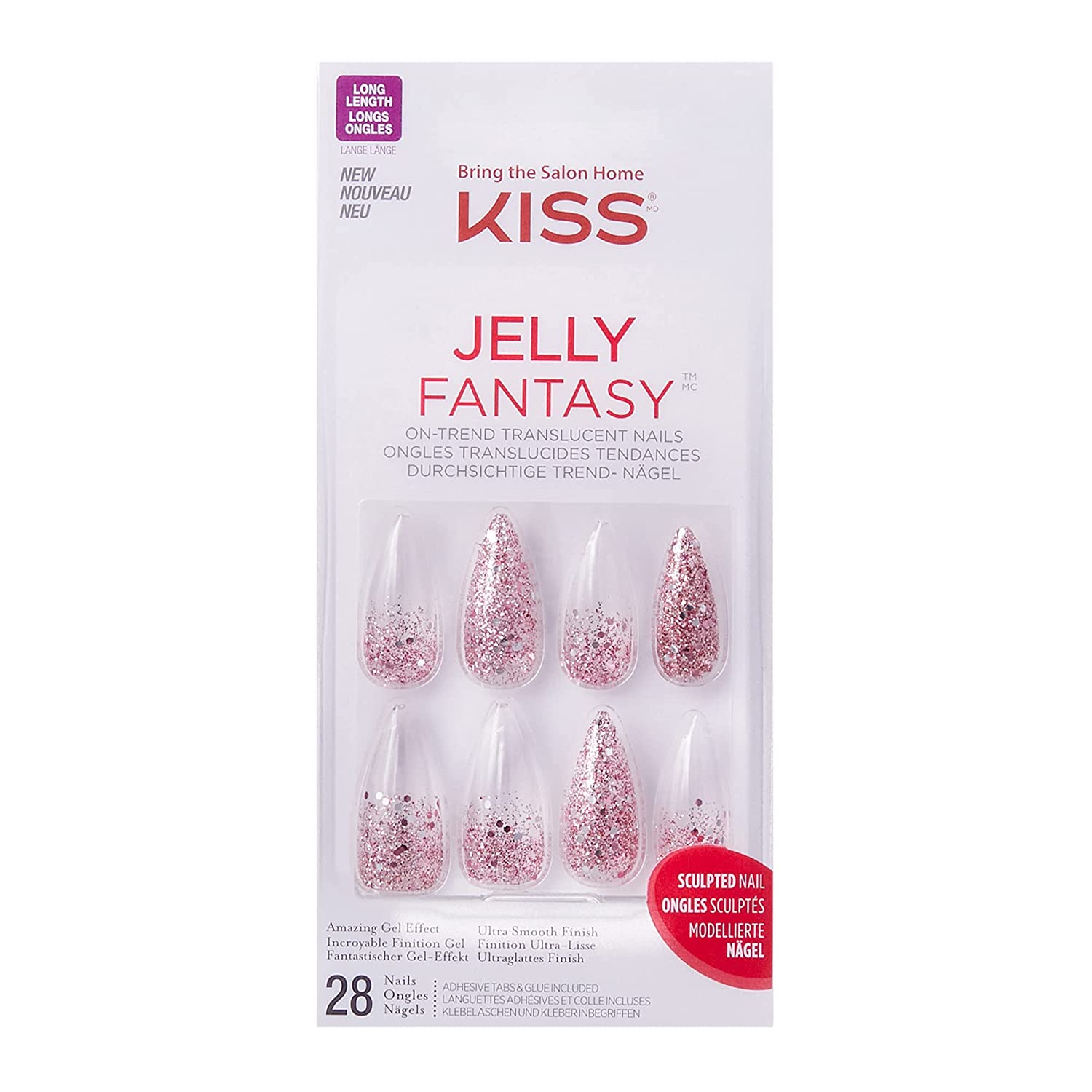 Detail Jelly Fantasy Kiss Nails Nomer 3