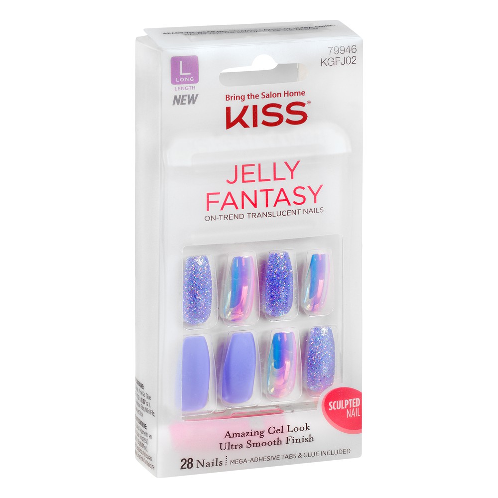 Detail Jelly Fantasy Kiss Nails Nomer 32