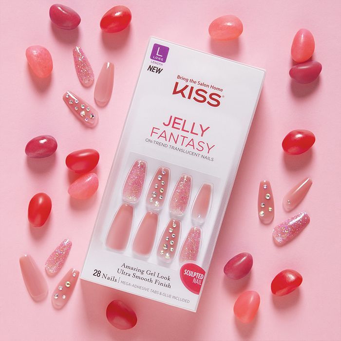 Detail Jelly Fantasy Kiss Nails Nomer 41