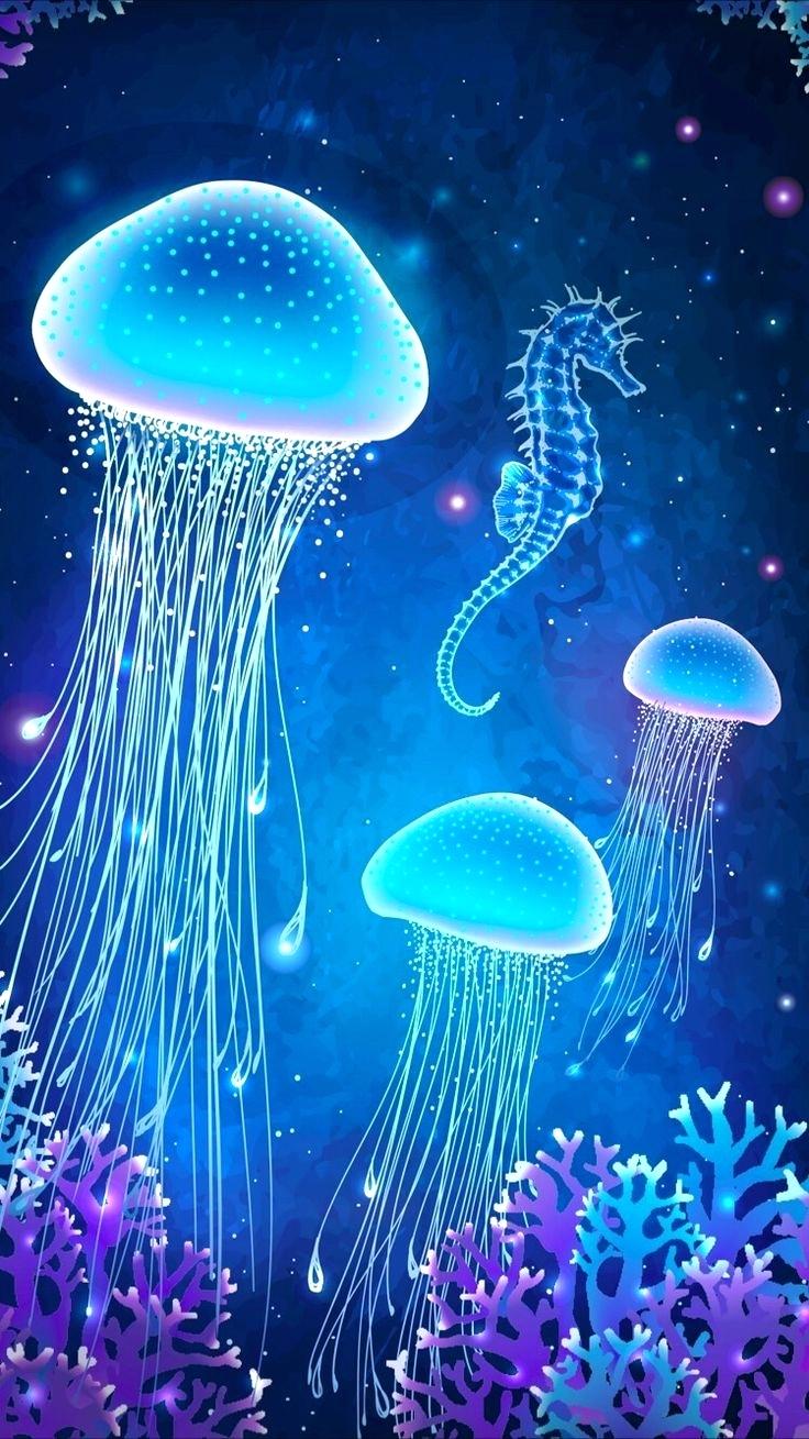Detail Jellyfish Backgrounds Nomer 24