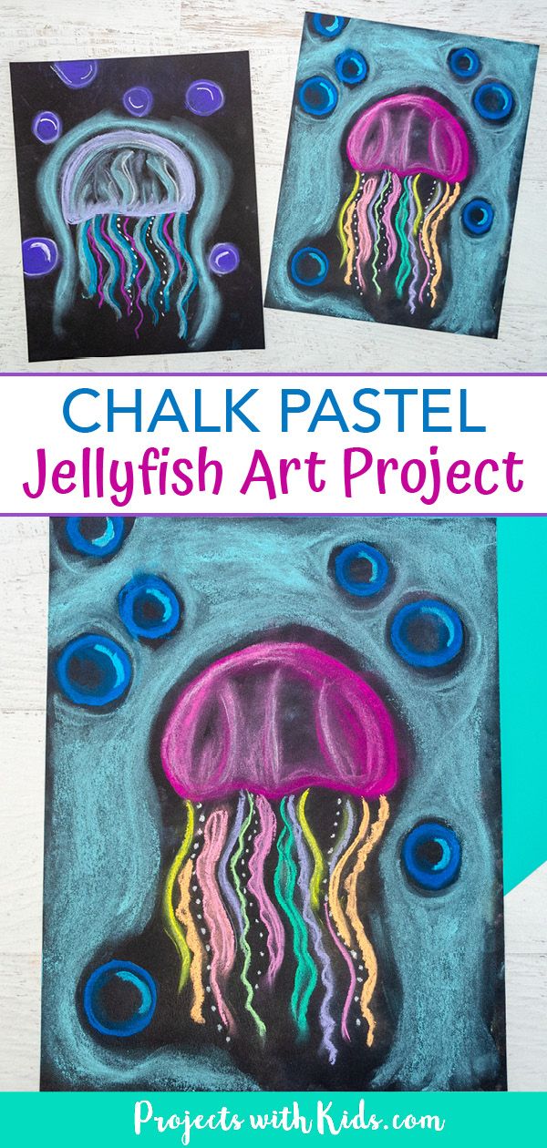 Detail Jellyfish Chalk Art Nomer 24