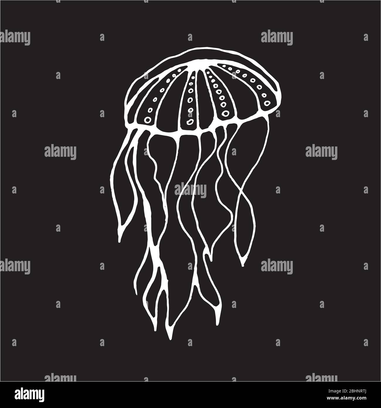 Detail Jellyfish Chalk Art Nomer 50