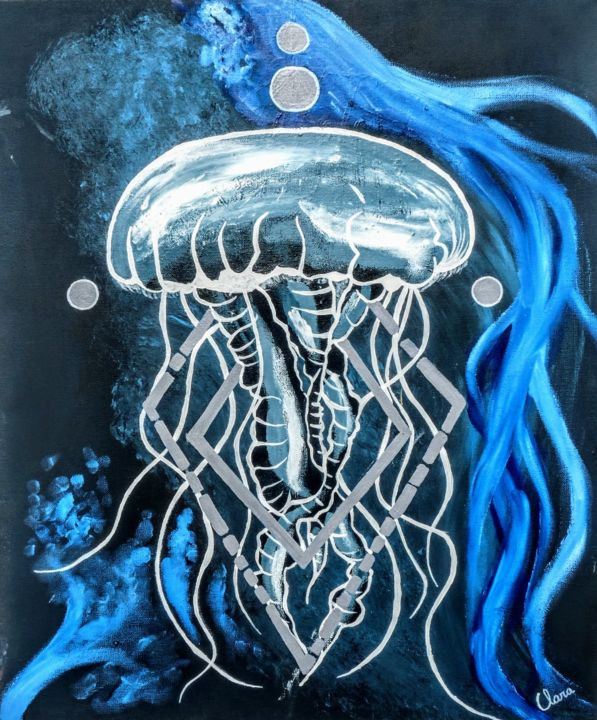 Detail Jellyfish Chalk Art Nomer 56