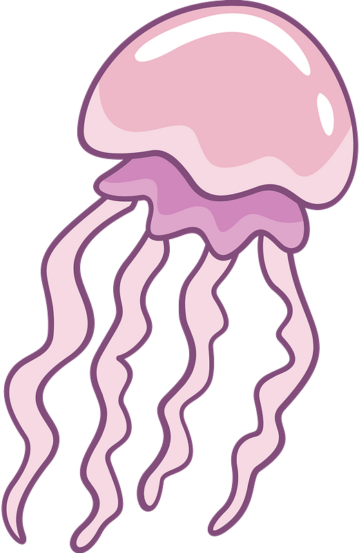 Detail Jellyfish Clip Art Free Nomer 15