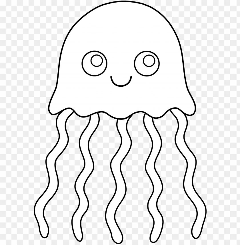Detail Jellyfish Clip Art Free Nomer 35