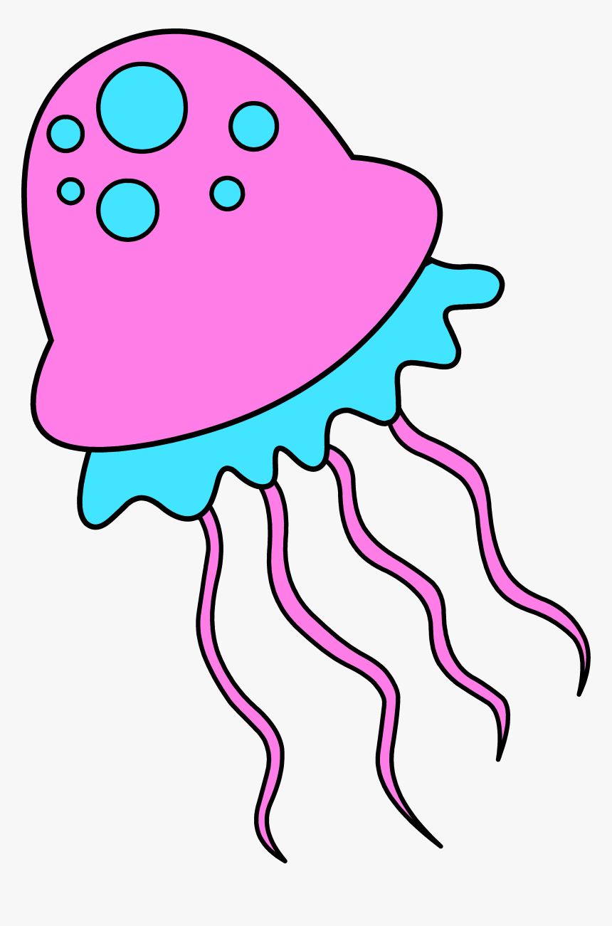 Detail Jellyfish Clipart Transparent Nomer 12