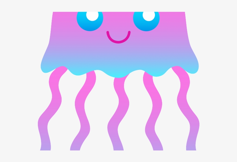 Detail Jellyfish Clipart Transparent Nomer 31