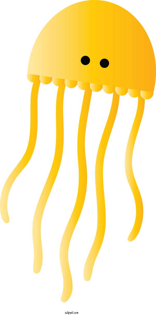 Detail Jellyfish Clipart Transparent Nomer 52