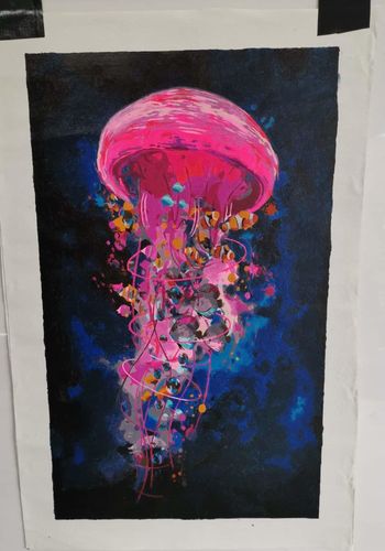 Detail Jellyfish Paint By Numbers Nomer 23