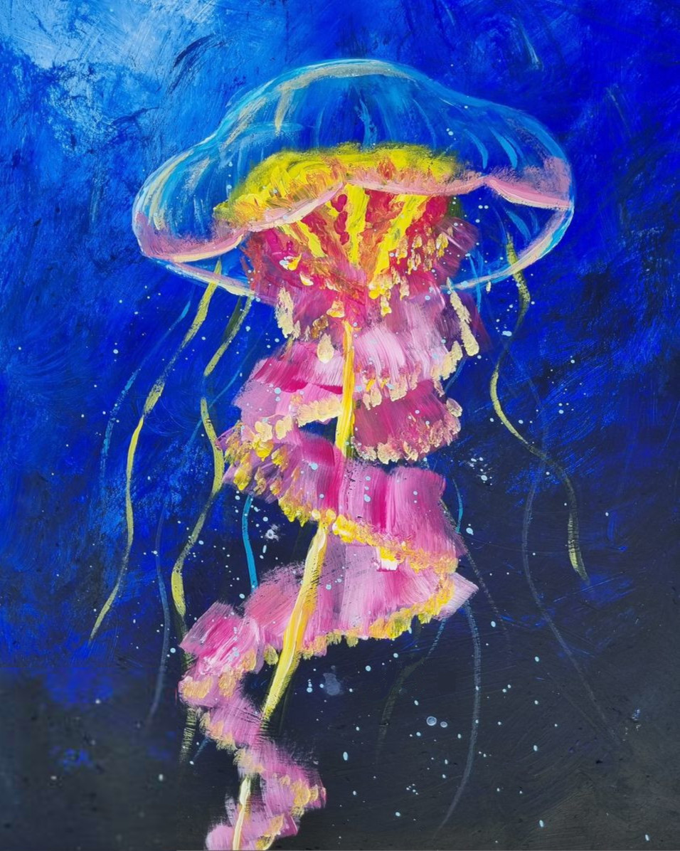 Detail Jellyfish Paint By Numbers Nomer 30