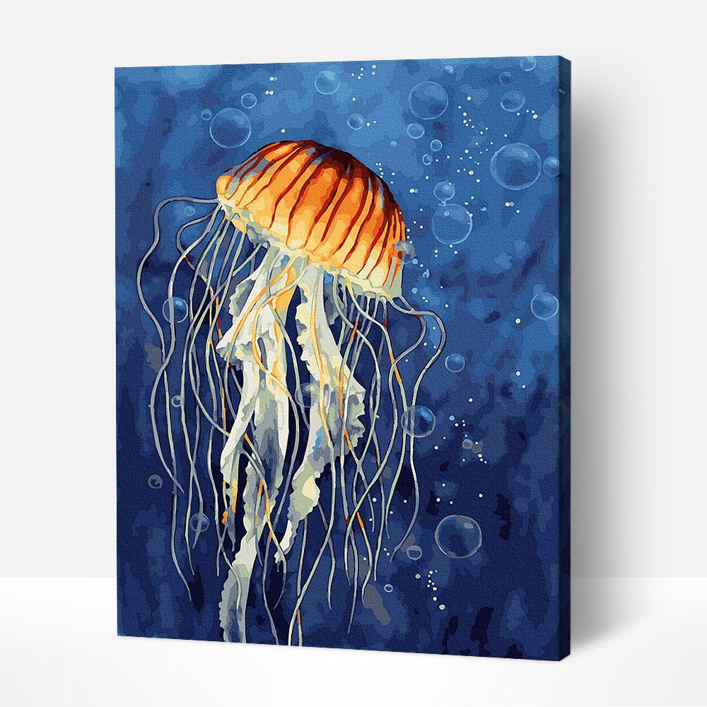 Detail Jellyfish Paint By Numbers Nomer 34