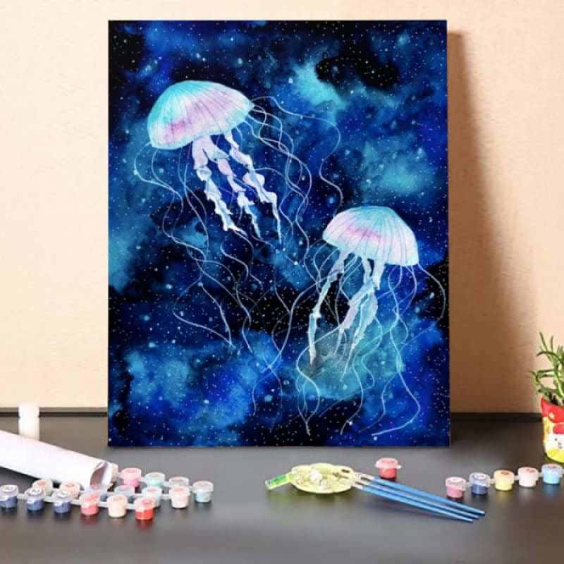 Detail Jellyfish Paint By Numbers Nomer 54
