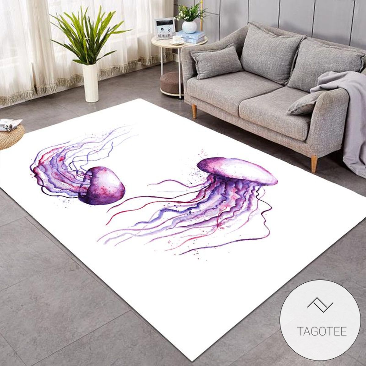 Detail Jellyfish Rug Nomer 20