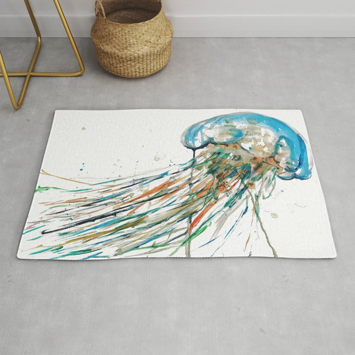 Detail Jellyfish Rug Nomer 4