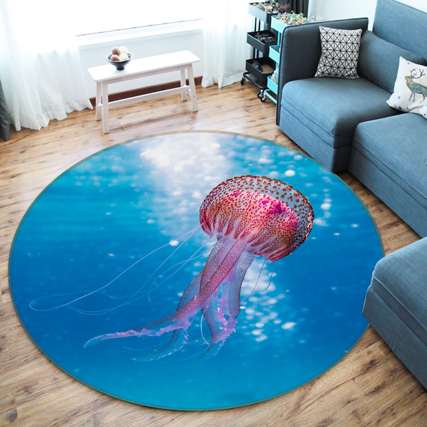 Detail Jellyfish Rug Nomer 42