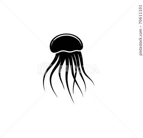 Detail Jellyfish Silhouette Vector Nomer 49