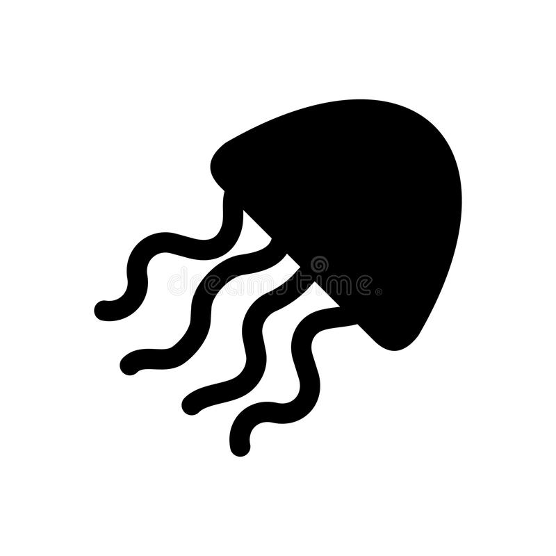 Detail Jellyfish Silhouette Vector Nomer 9